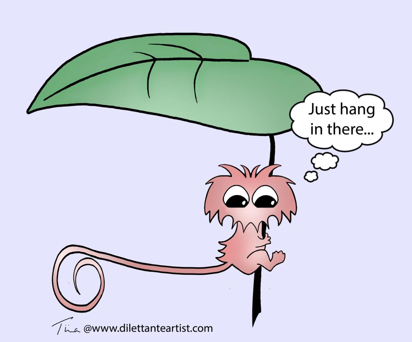 hang in there